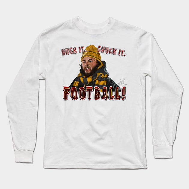 Zack & Miri: Huck It Chuck It Long Sleeve T-Shirt by 51Deesigns